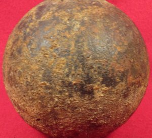 Confederate Six Pounder Spherical Case-Shot Artillery Shell